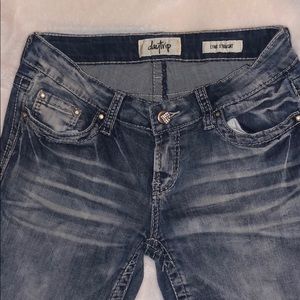 Day Trip Lynx Straight Jeans